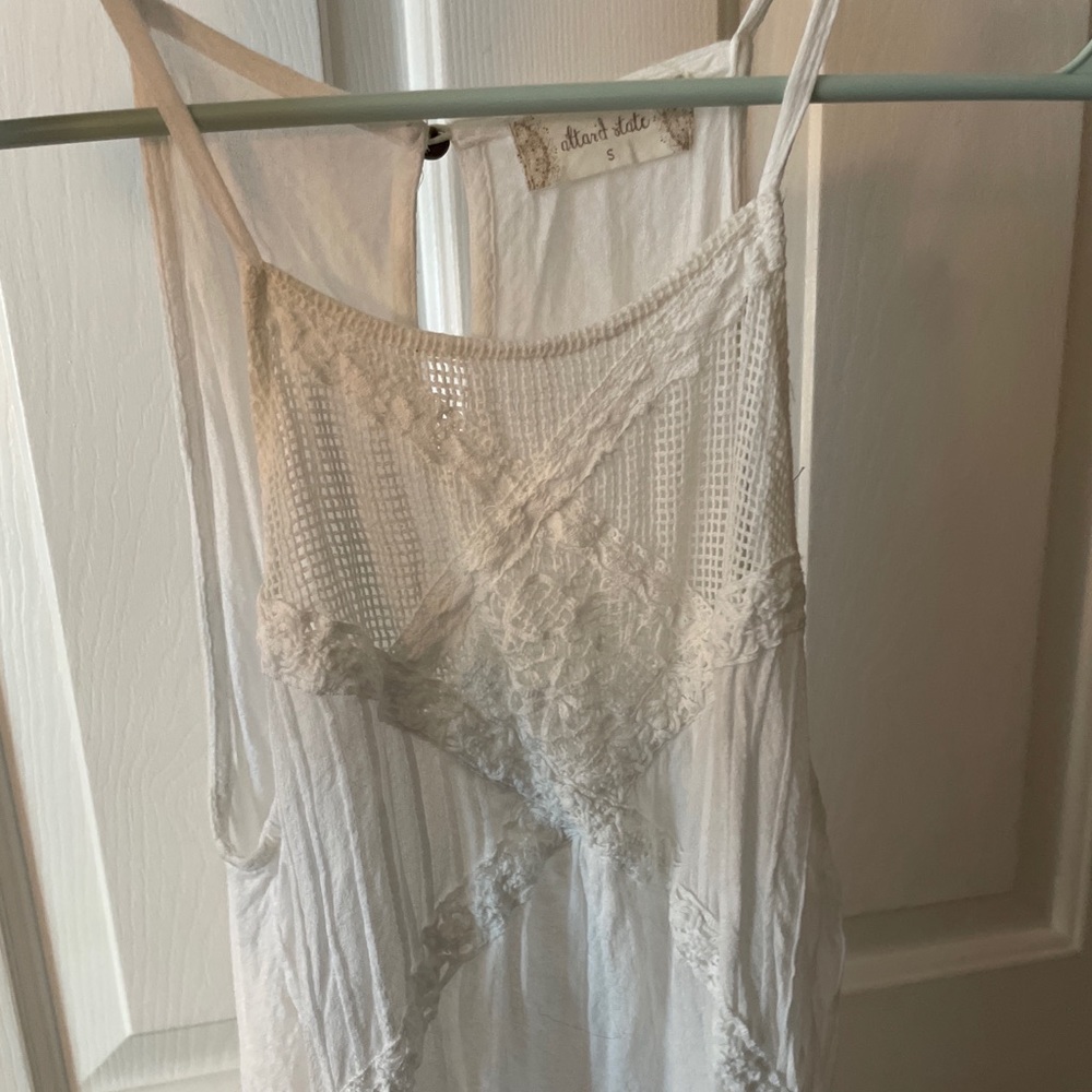 White Altard State Tank Top